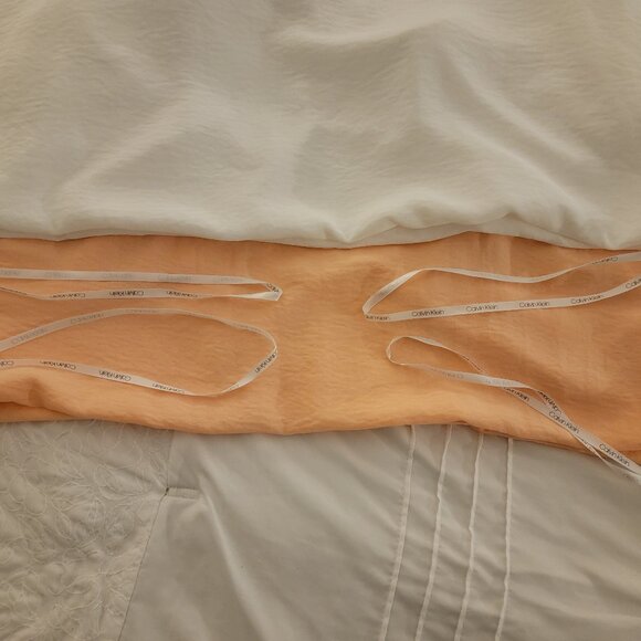 2 Calvin Klein Size Large 3/4 sleeve Boho Peasant Tops. Excellent Condition. - Picture 7 of 11